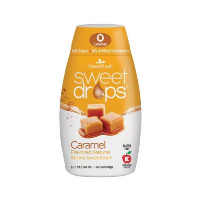 SweetLeaf Sweet Drops Stevia Liquid Caramel Squeeze Pack 50ml